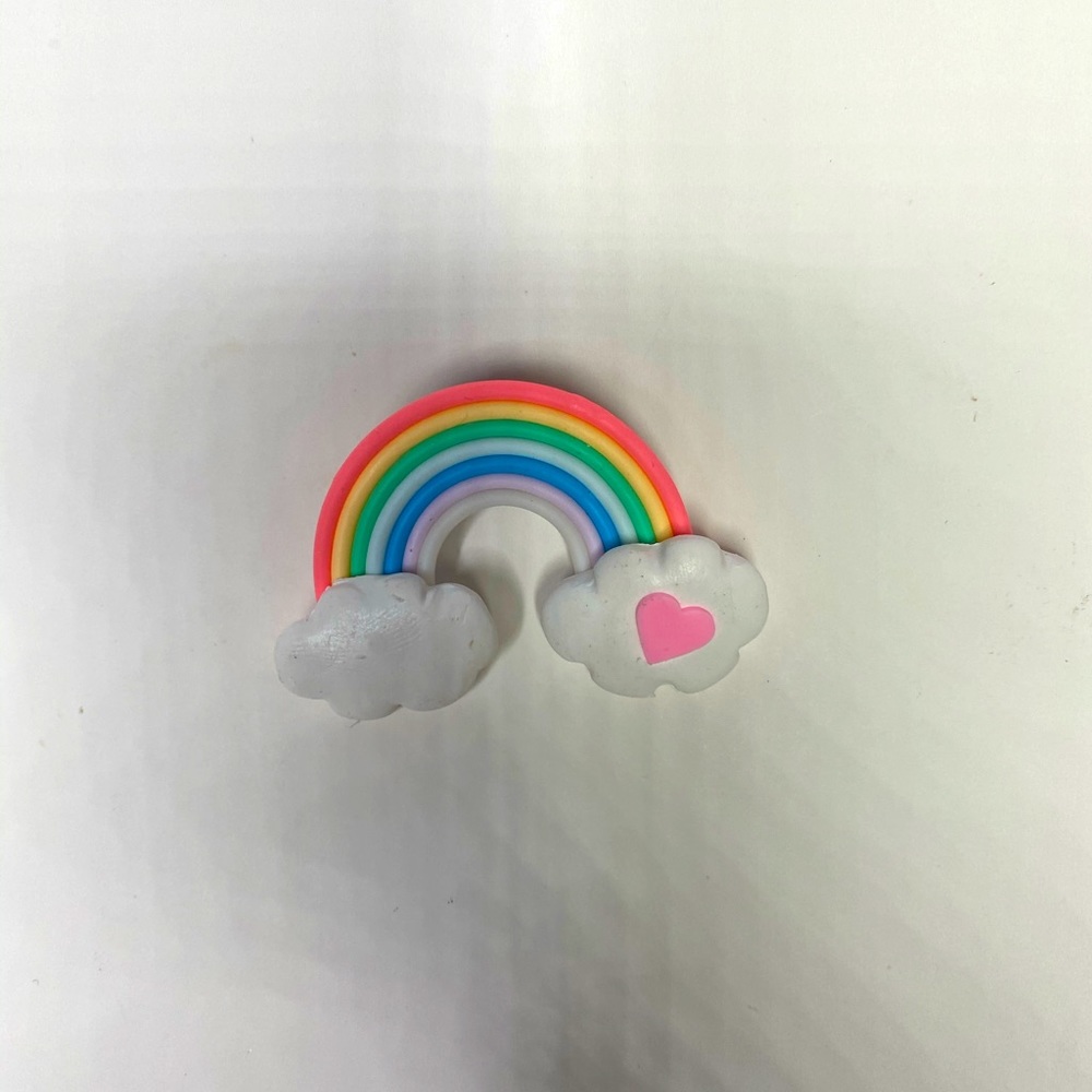 Rainbow Crocs charms